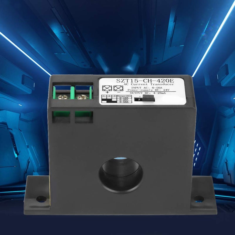 ويوبلز محول تيار، SZT15-CH-420E، محول إرسال تيار، مستشعر محول تيار متردد، محول تيار متردد 0-50 أمبير، أداة صناعية، جهاز إرسال تيار - Image 3