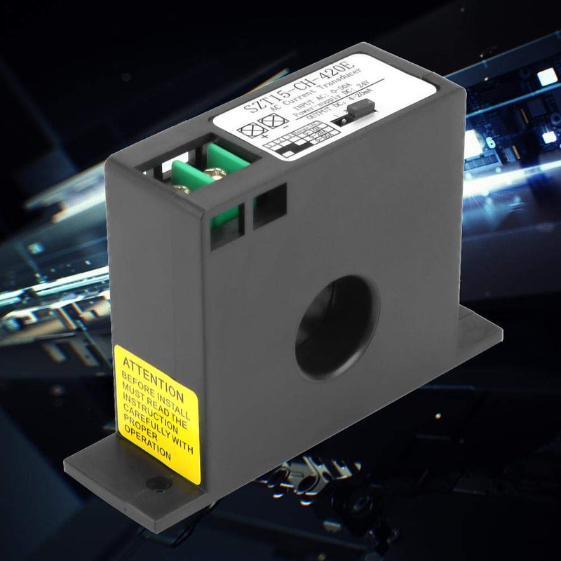ويوبلز محول تيار، SZT15-CH-420E، محول إرسال تيار، مستشعر محول تيار متردد، محول تيار متردد 0-50 أمبير، أداة صناعية، جهاز إرسال تيار - Image 2