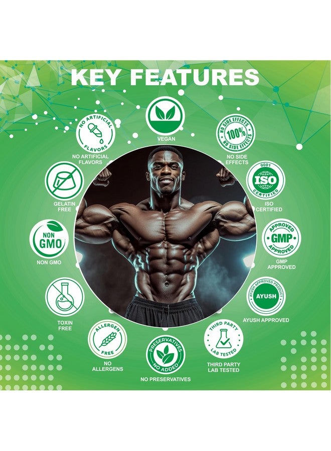 Clearcut كبسولات شيلاجيت جولد أشواغاندا شاتافاري سافيد موسلي الأيورفيدية للرجال 60 - Image 4