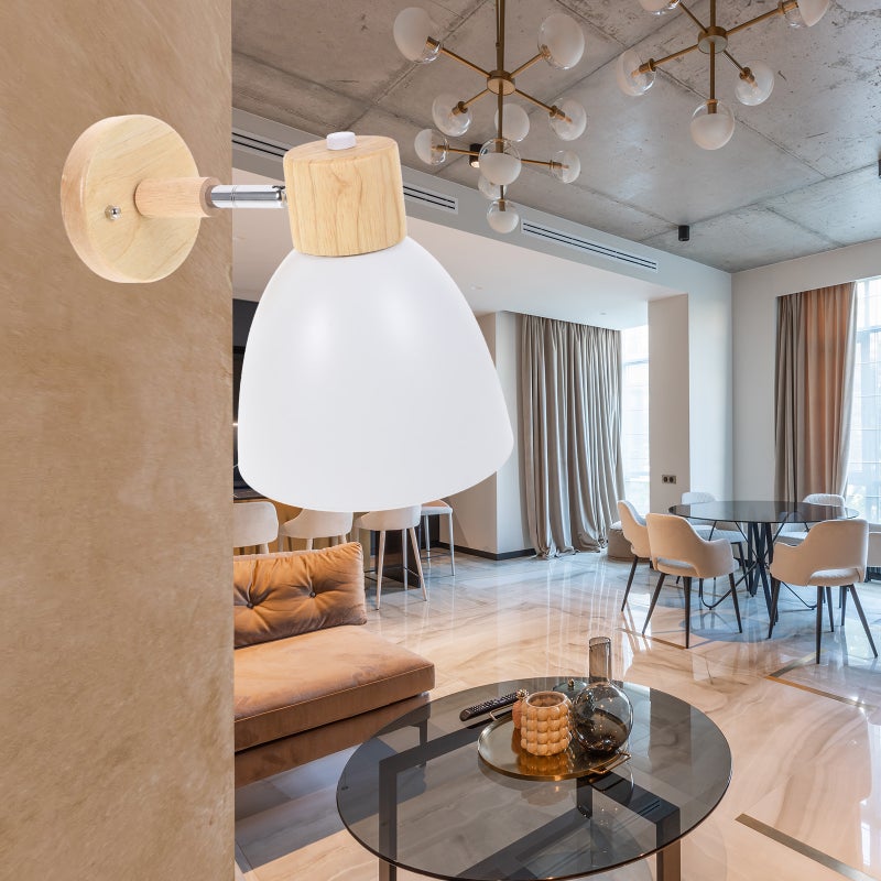 🏠 مصباح جداري مودرن بتصميم مربع إضاءة LED أبيض خال من للغرفة والمعيشة والممر - Image 3