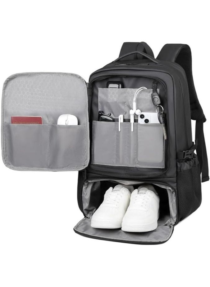 Generic - N Elegance Meinaili Multi-functional waterproof, Expandable, shoes storage, business backpack, Laptop 17 inch large capacity BY ATA - Image 1