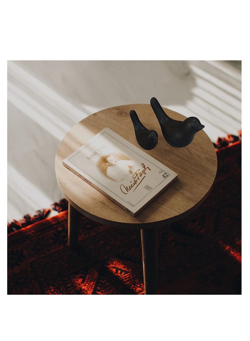 KASTWAVE 2pcs Ceramic Bird Statue Home Decor - Image 3