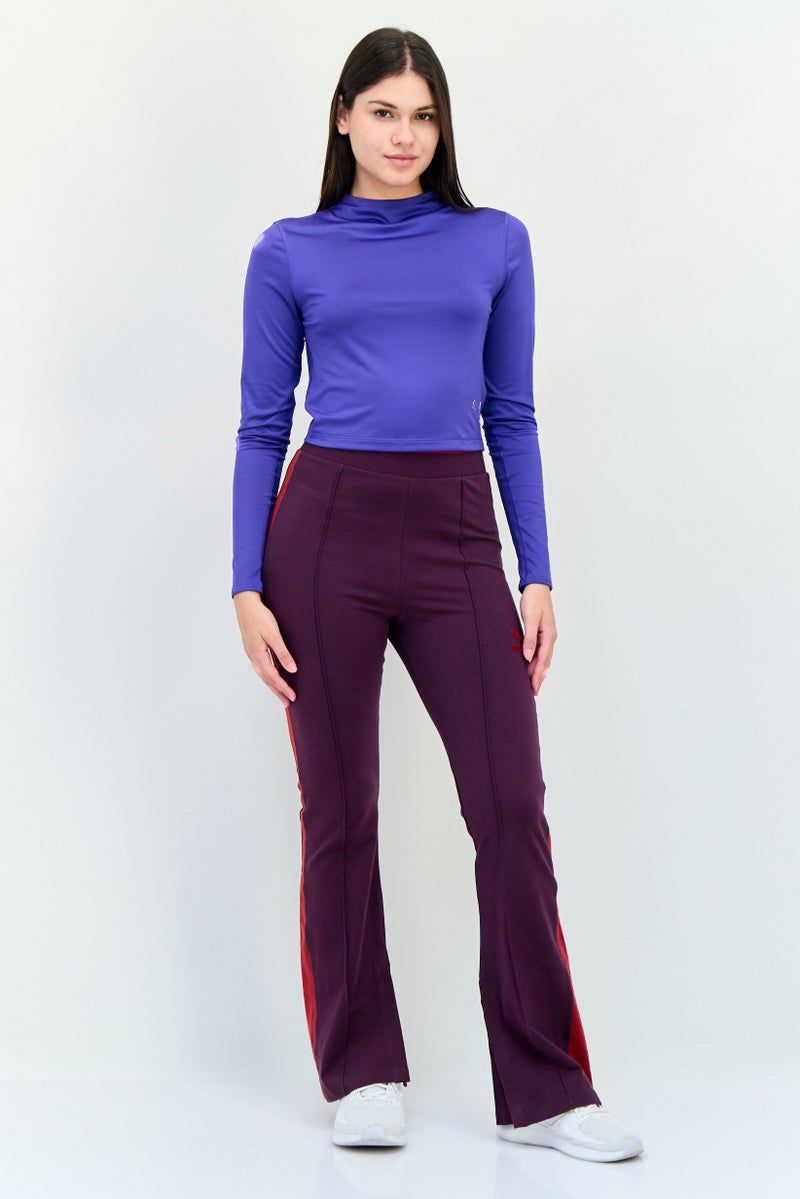 PUMA Women Sportswear Fit Long Sleeves Running Top, Blue - Image 4