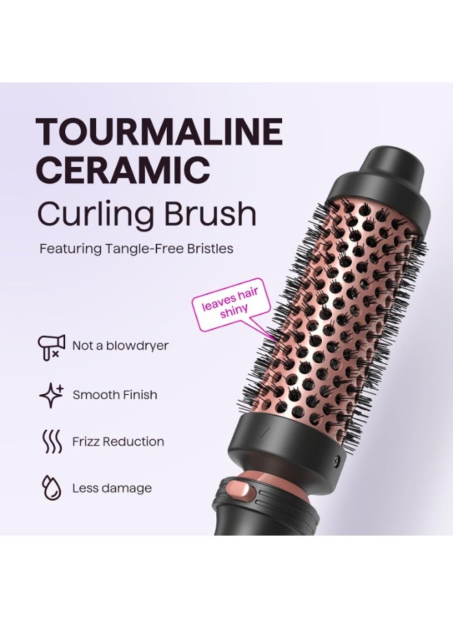 Wavytalk 5 in 1 Curling Wand Set, Multi Curl, Curling Iron Set with Thermal Brush and 4 Interchangeable Ceramic (0.5”-1.25”), Instant Heat Up (Rose Gold) - Image 4