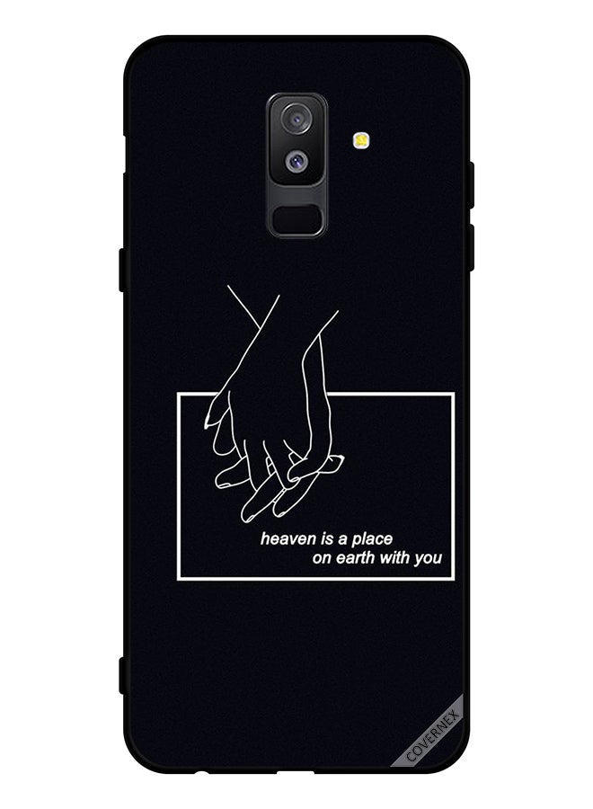 Covernex Protective Case Cover For Samsung Samsung Galaxy A6+ (2018) Heaven Is A Place On Earth With You - Image 1