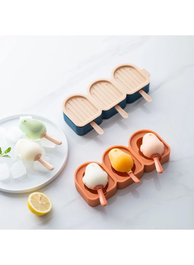 دانوب هوم Kitchen Essentials Bird-Shaped Ice Popsicle Mold - Orange - 22.4x12.6x3.4 cm