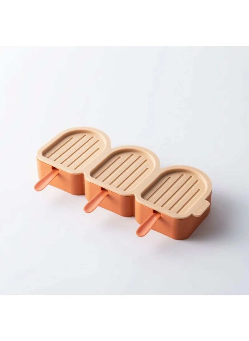DANUBE HOME Kitchen Essentials Bird-Shaped Ice Popsicle Mold - Orange - 22.4x12.6x3.4 cm