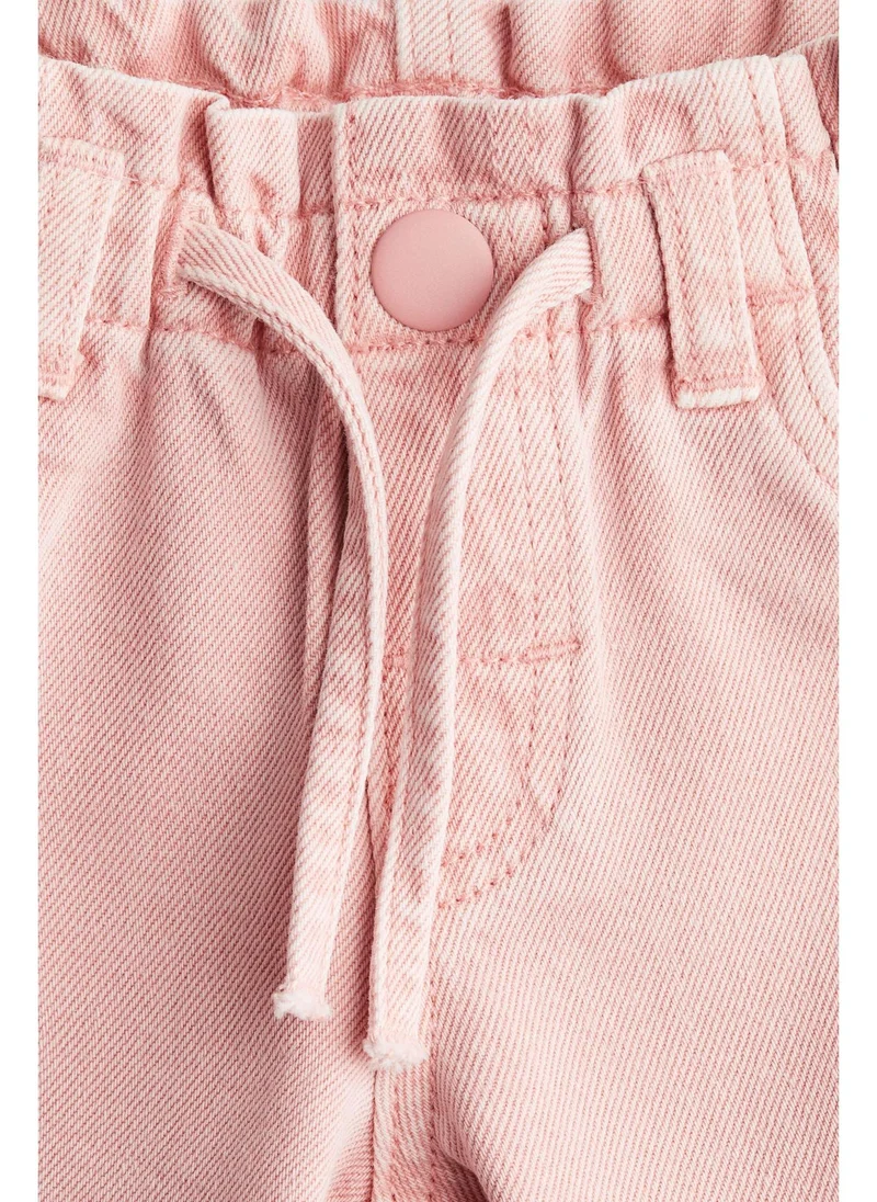 H&M Paper bag jeans