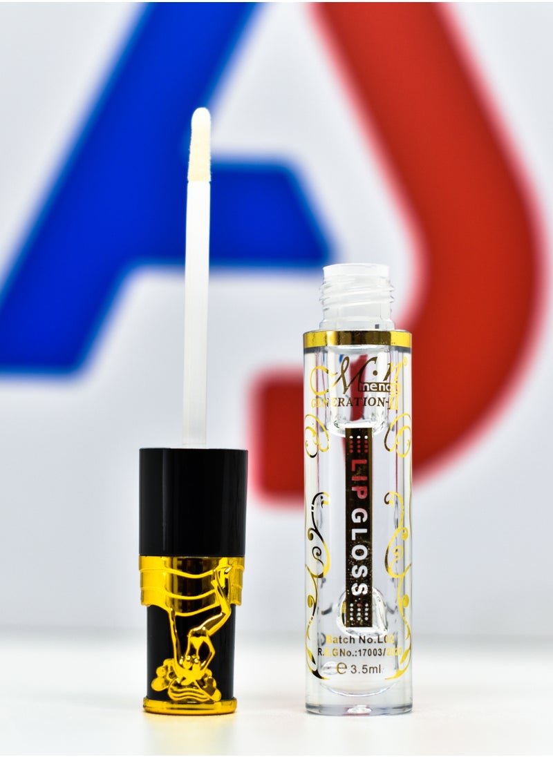 Menow - Lip Gloss Moist Serum Nourishing And Polishing - Transparent - Image 1