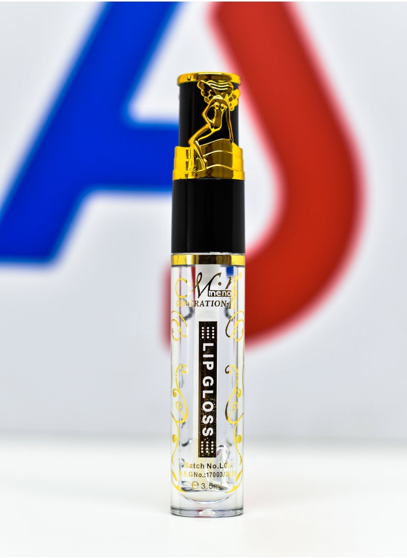 Menow - Lip Gloss Moist Serum Nourishing And Polishing - Transparent - Image 1