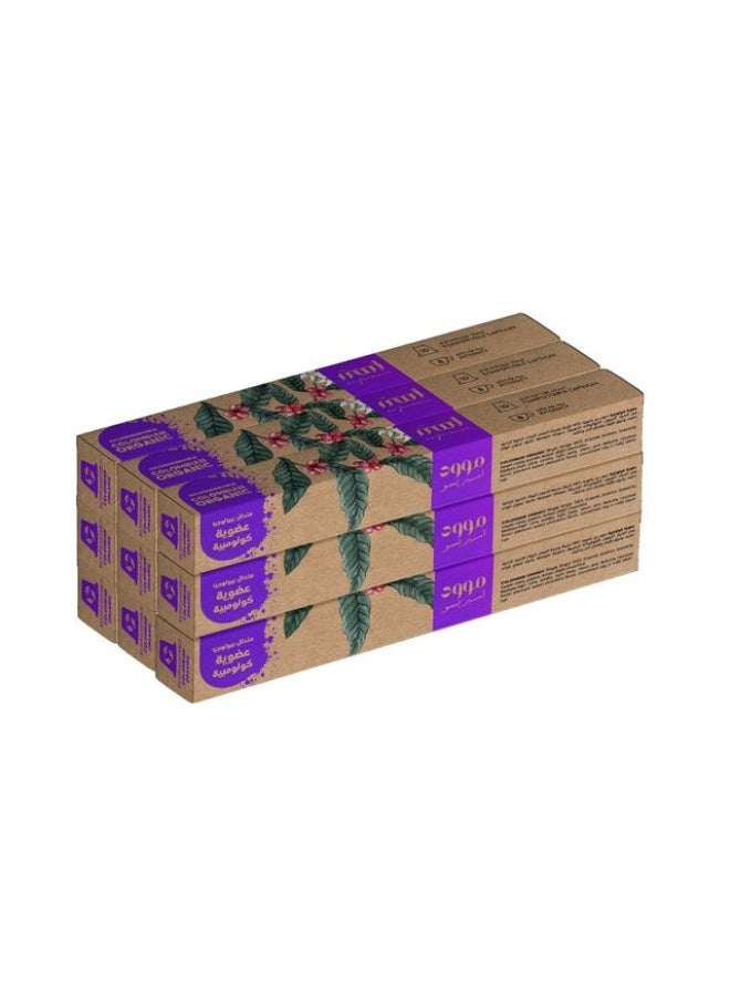 Nespresso Compatible Biodegradable Capsules) - Organic Colombian, Pack of 9 (90 Capsules)