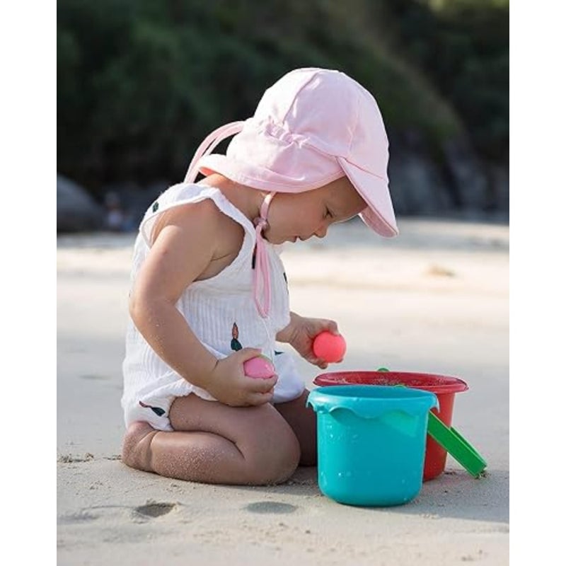 Baby Sun Hat UPF 50+ UV Ray Sun Protection Cotton Toddler Hats for Boys Girls - Image 3