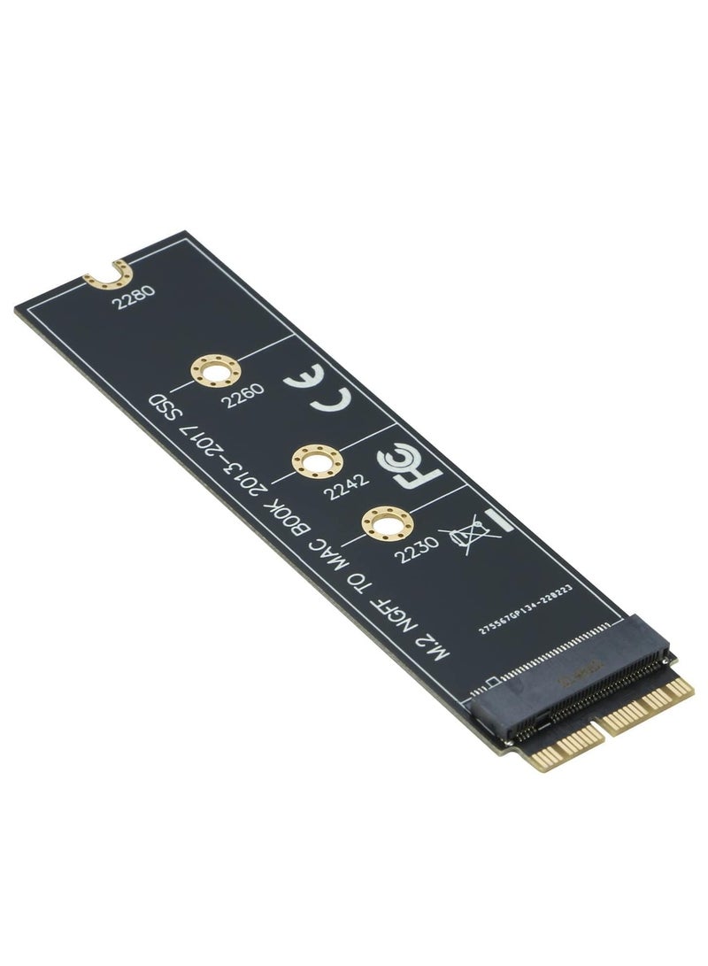 M.2 NVMe SSD to 12+16 Pin Upgrade Adapter for MacBook Air (2013-2017) A1465 A1466 and Mac Pro (Late 2013-2015) (EPL-404HS-2pcs) - Image 1