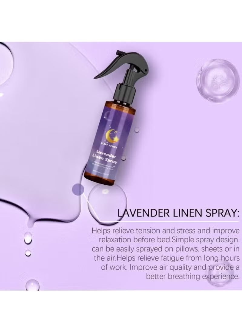 ximonth Lavender Fragrance Sleep Spray, Soothing Essential Oil for Improved Sleep, Indoor Freshener & Lavender Linen Spray for Pillows - Image 5