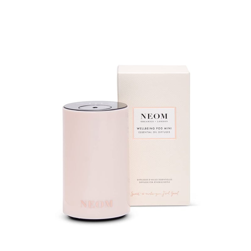 NEOM – Portable Wellbeing Pod Mini Essential Oil Diffuser Nude | Rechargeable USB & Waterless | Aromatherapy Oil Diffuser for Small Spaces - Image 1