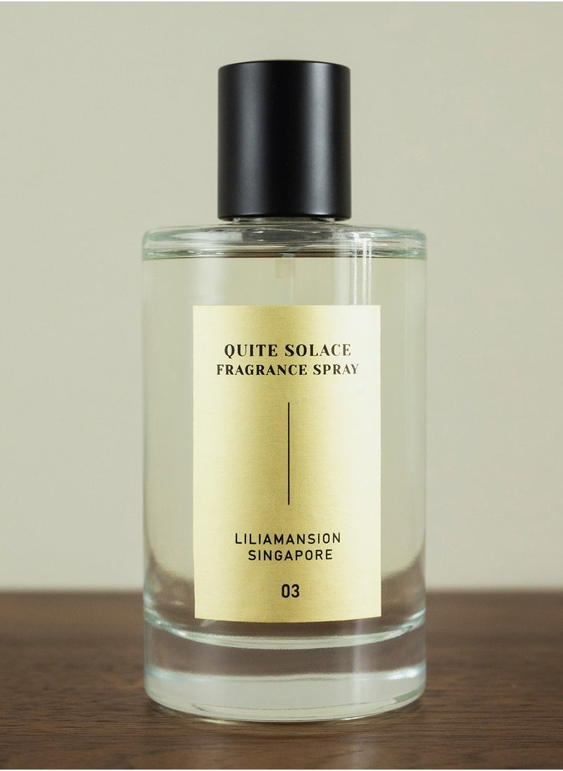 LiLiaMansion - Fragance Air Spray Quite Solace 100ml - Premium Home Fragrance Mist - Calming & Fresh Scent - Image 1