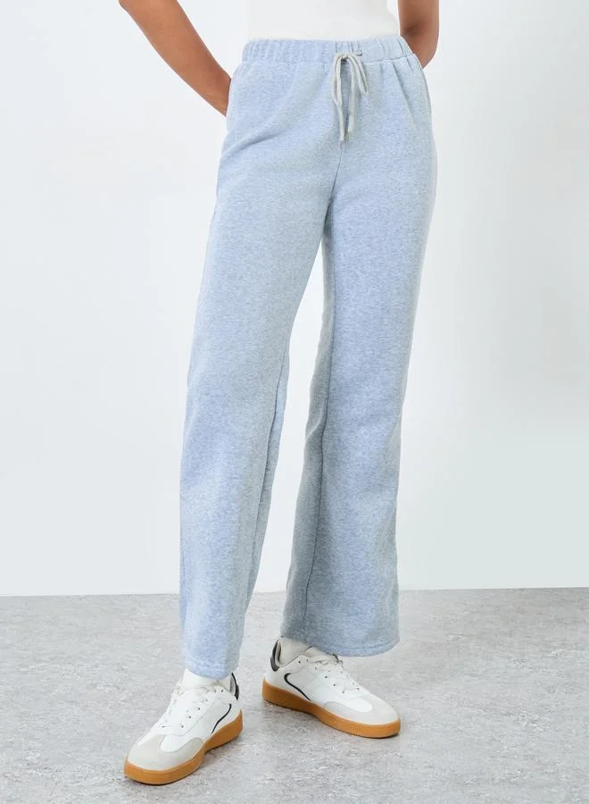 تايك تو Take Two Women Solid Pants with Drawstring Waist