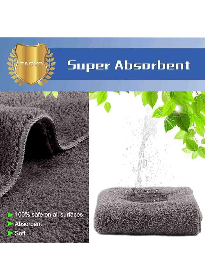 Glitz Car Wash Mitt, Scratch-Free Chenille Microfiber Double Sided Washing Mitts, Dual Sided Cleaning Gloves For Dirt & Bugs, Sponge Cloths For Cars, Home, Furniture, Trucks, Boats (2Pack) - Image 5