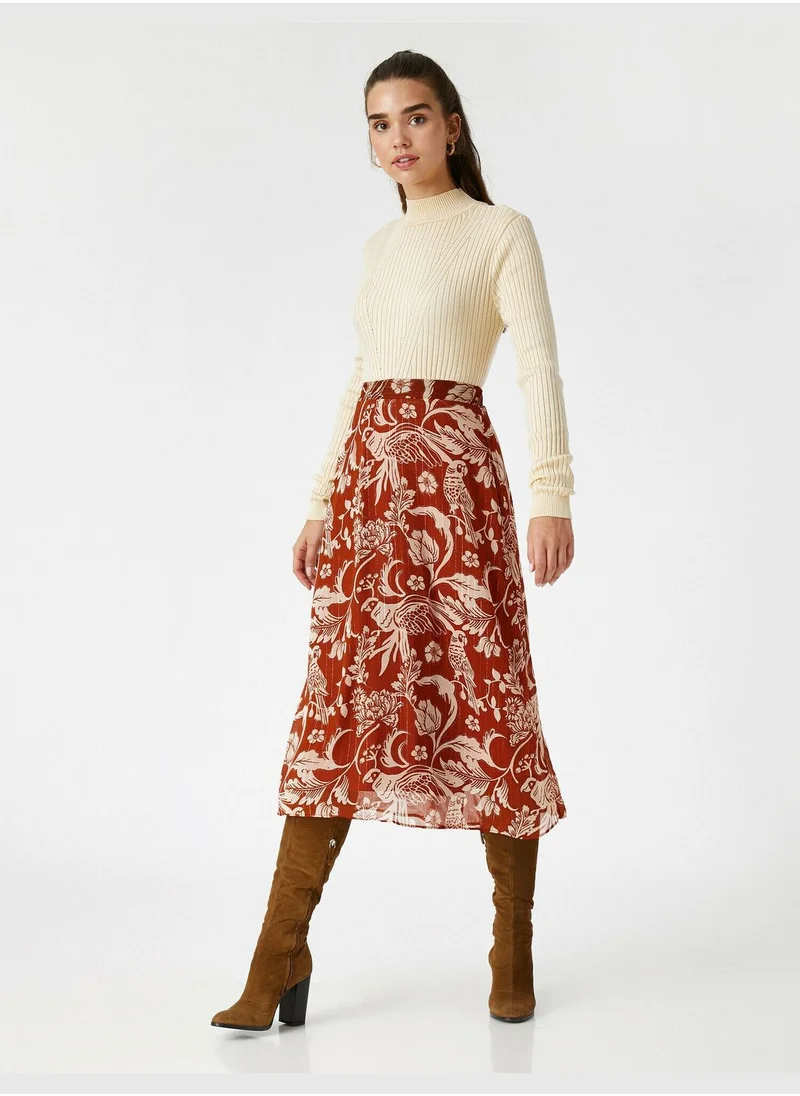 KOTON Patterned Skirt