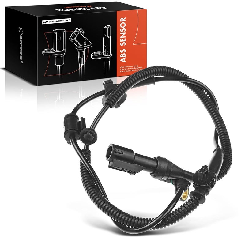 A-Premium ABS Wheel Speed Sensor for Ford F-150 2010, 5.4L/6.2L, SVT Raptor - Front Driver or Passenger Side - Image 1