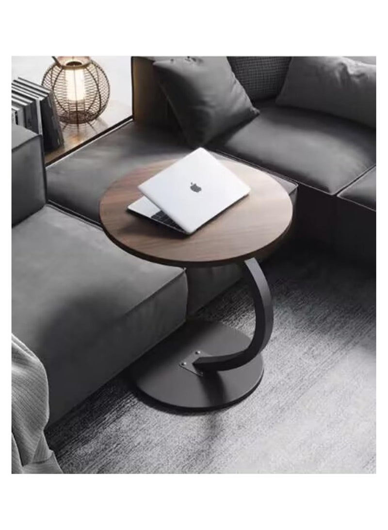 Coffee Table Wood Rustic Nightstand Bedside Table Sofa Table Coffee Snack Table Drink Table for Living Room - Image 3