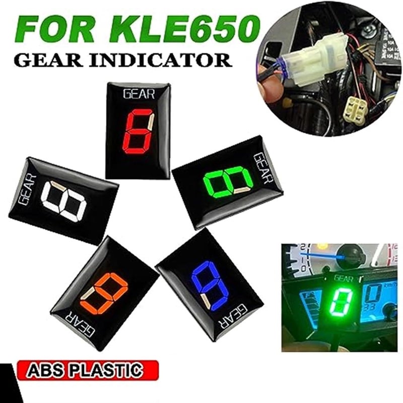 Vuzmode 1-6 Gear Indicator for KLE650 - Image 4