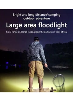 Rechargeable LED Headlamp, 5 LEDs COB Headlight, 800mAh Lithium Battery, 4 Modes USB Charging Hands-Free Flashlight for Camping Running Fishing with USB Cable Included - pzsku/ZB981BFB213F52DA6676DZ/45/_/1719309220/7c70b133-23d3-4d24-8a5c-f26e26476b95