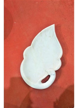 R&M RM White Marble Bird Pattern Bowl Rameshwaram Marble for Home Decoration Festive Event Flower Candle Decoration  - Image 1