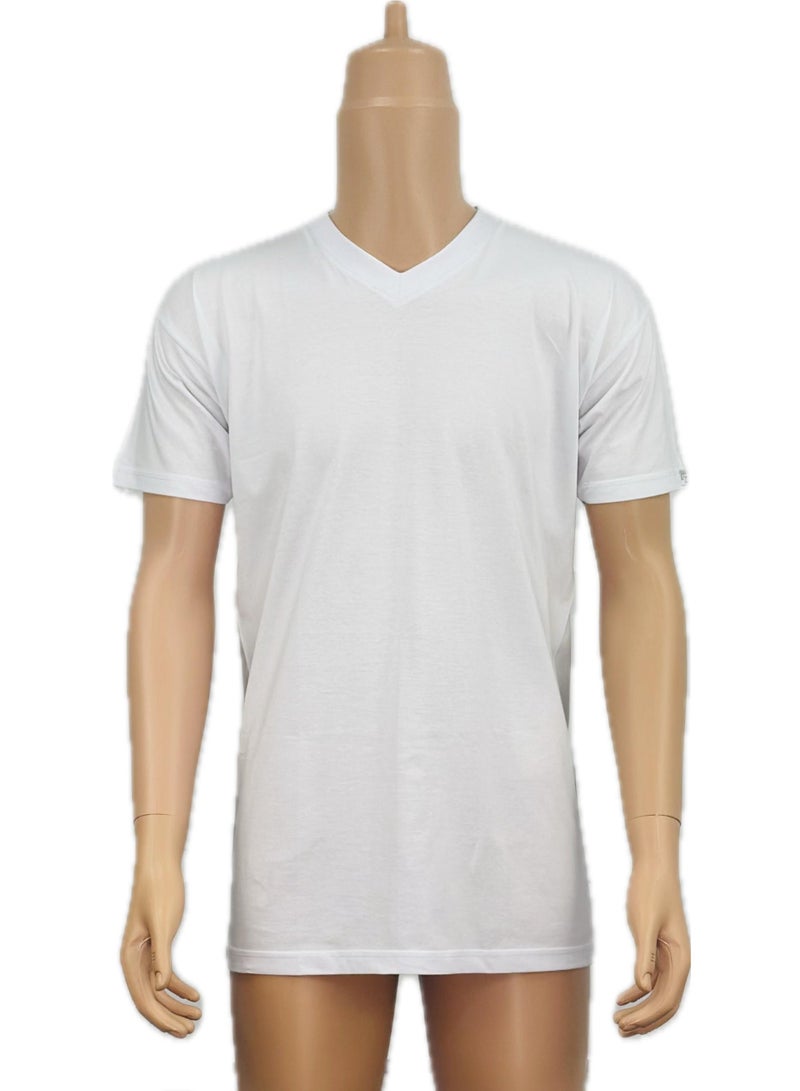 Rayan V Crew Neck Undershirt White - Image 2