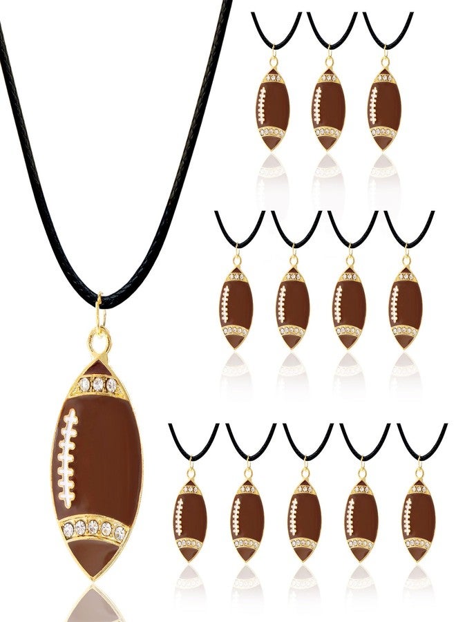 Omlisca Football Party Gifts 24 Pack Football Necklace Pendent Birthday Party Favors Goodie Bags for Football Gifts Sports Party Decor for Team Player School Classroom Rewards Carnival Prize - Image 1