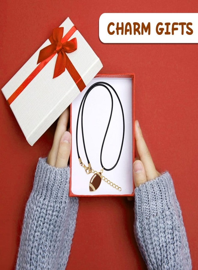 Omlisca Football Party Gifts 24 Pack Football Necklace Pendent Birthday Party Favors Goodie Bags for Football Gifts Sports Party Decor for Team Player School Classroom Rewards Carnival Prize - Image 3