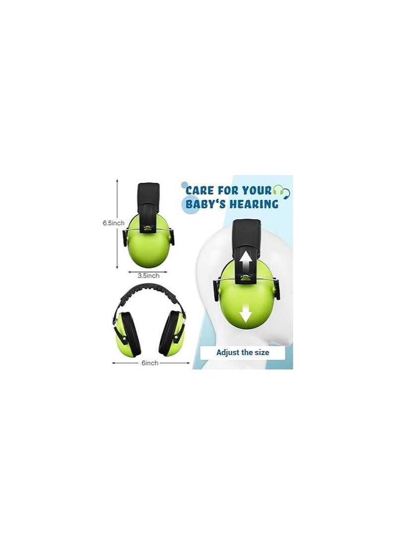 Captaintech Ear Protection Noise Canceling Headphone, 2 Pcs Adjustable Hearing Protection , Kids Toddler, Adjustable, for Most Occasions, Such as Concerts, Airplanes, Music Events, Cinemas  - Image 2