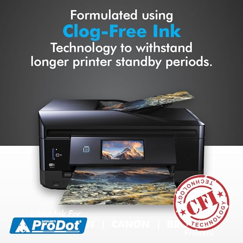 ProDot ProSeries Ep-664 Inkjet Ink Refill Compatible with Epson L100, L130, L210, L220, L300, L310, L350, L355, L360, L380, L485, L565, L655, L1300, L1455 Ink Tank Printers (70 ml, C/M/Y/K) - Image 4