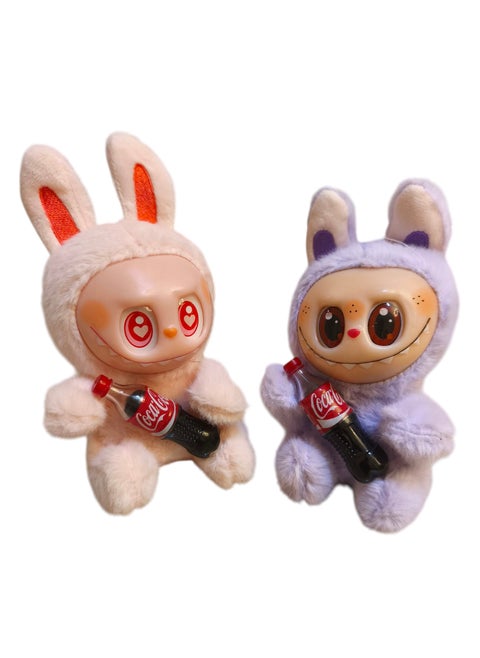 Soft Labubu with Soft Drink Bottle Multicolour Randomly Assorted