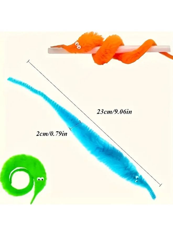 20pcs Magic Beetle Toys 20 Random Colors Vibrant Wigglers for Parties Gifts - Image 4