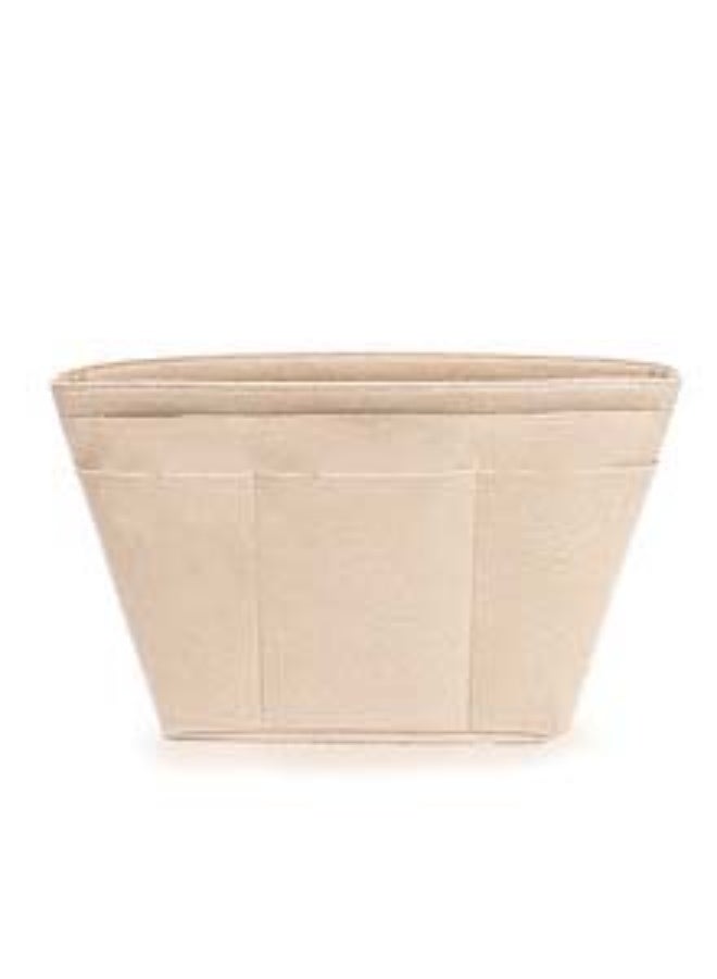 Purse Organizer Insert, Tote bag Organizer insert,Felt Bag Organizer With 12 Pockets, Compatible With Tote,Handbags (Beige/Medium) - Image 2