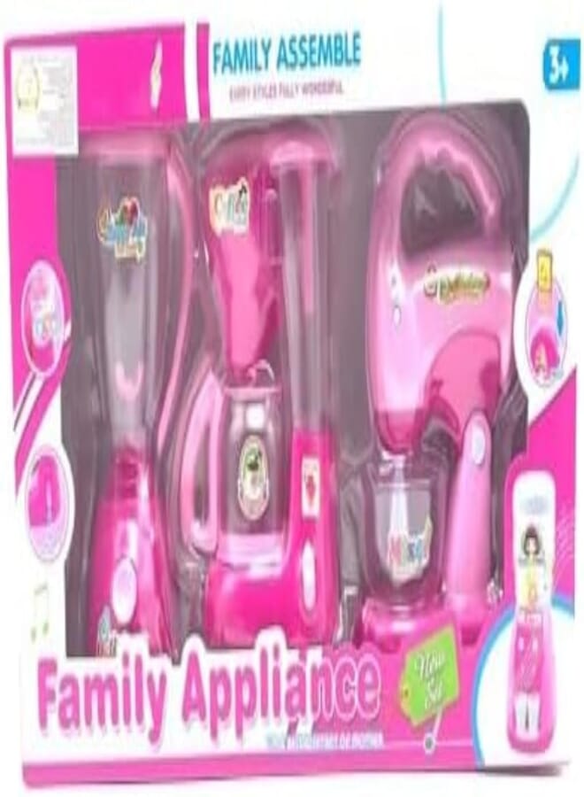 Family Assemble Appliance Palyset - Pink