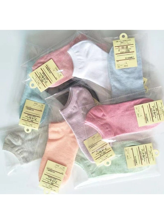 جوارب قطنية خفيفة وتهوية للنساء لموسم الربيع والصيف