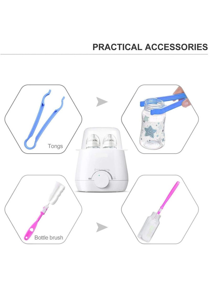 Real Bubee BPAFree Baby Bottle Warmer with Accurate Temperature Control for Breastmilk or Formula White - Image 3