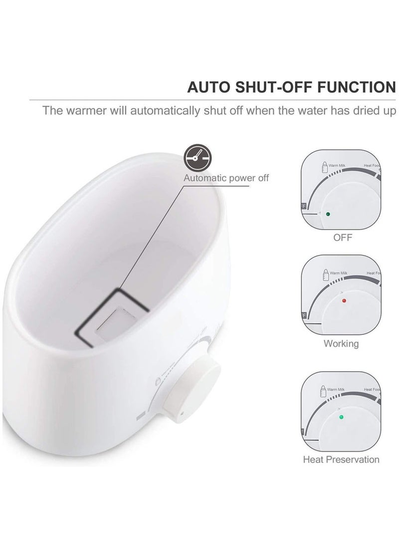 Real Bubee BPAFree Baby Bottle Warmer with Accurate Temperature Control for Breastmilk or Formula White - Image 2