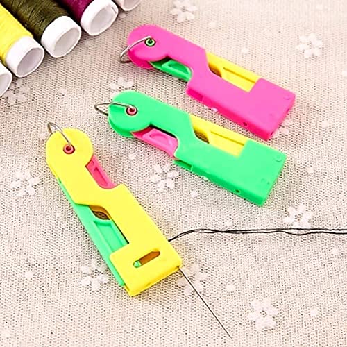 advancedestore Automatic Needle Threader Thread Guide Elderly Use Device Sewing Tool(Multicolor) (Pack of 1(2 Pieces)) - Image 3