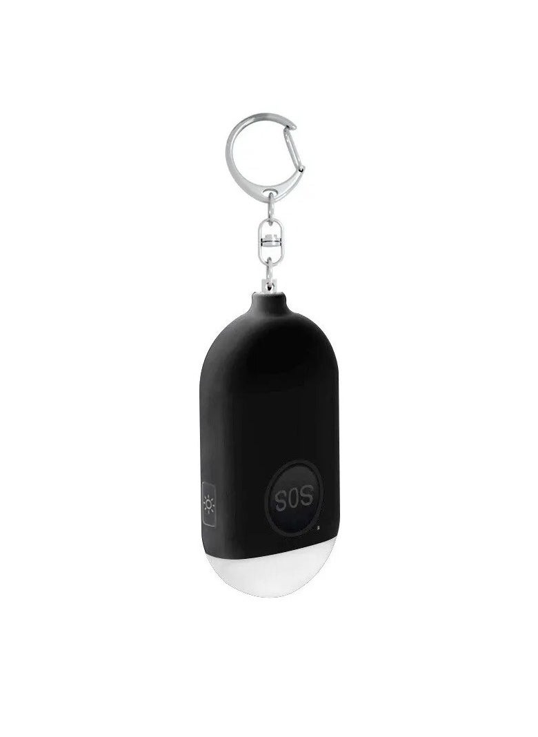 Emergency SOS Alarm Keychain for Kids Elderly and Women Personal Safety Device with Panic Button or Pull Pin and 130 dB Loud Alert