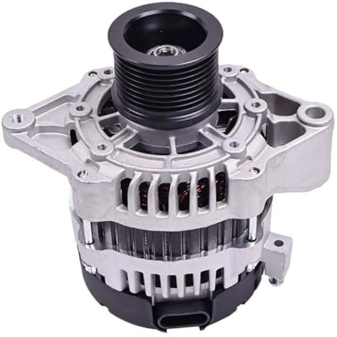 YIHETOP 12V 95A Alternator 4988274 1637805 Compatible for Cummins 4BT3.9 6BT5.9 QSB4.5 4B3.9 6B5.9 Engine - Image 2