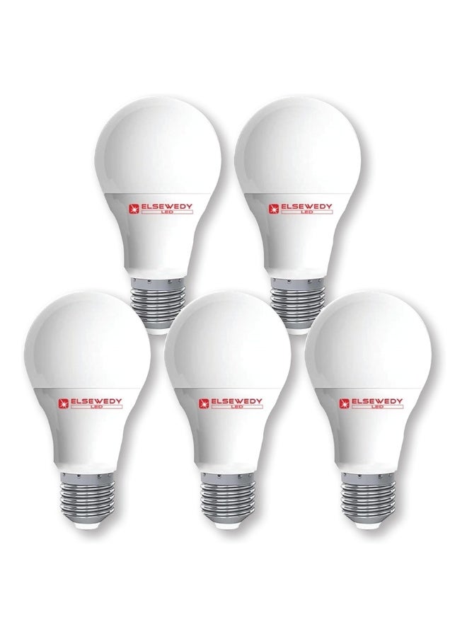 السويدى لمبة ليد 15 واط اضاءة ابيض, 5 قطع - Image 2