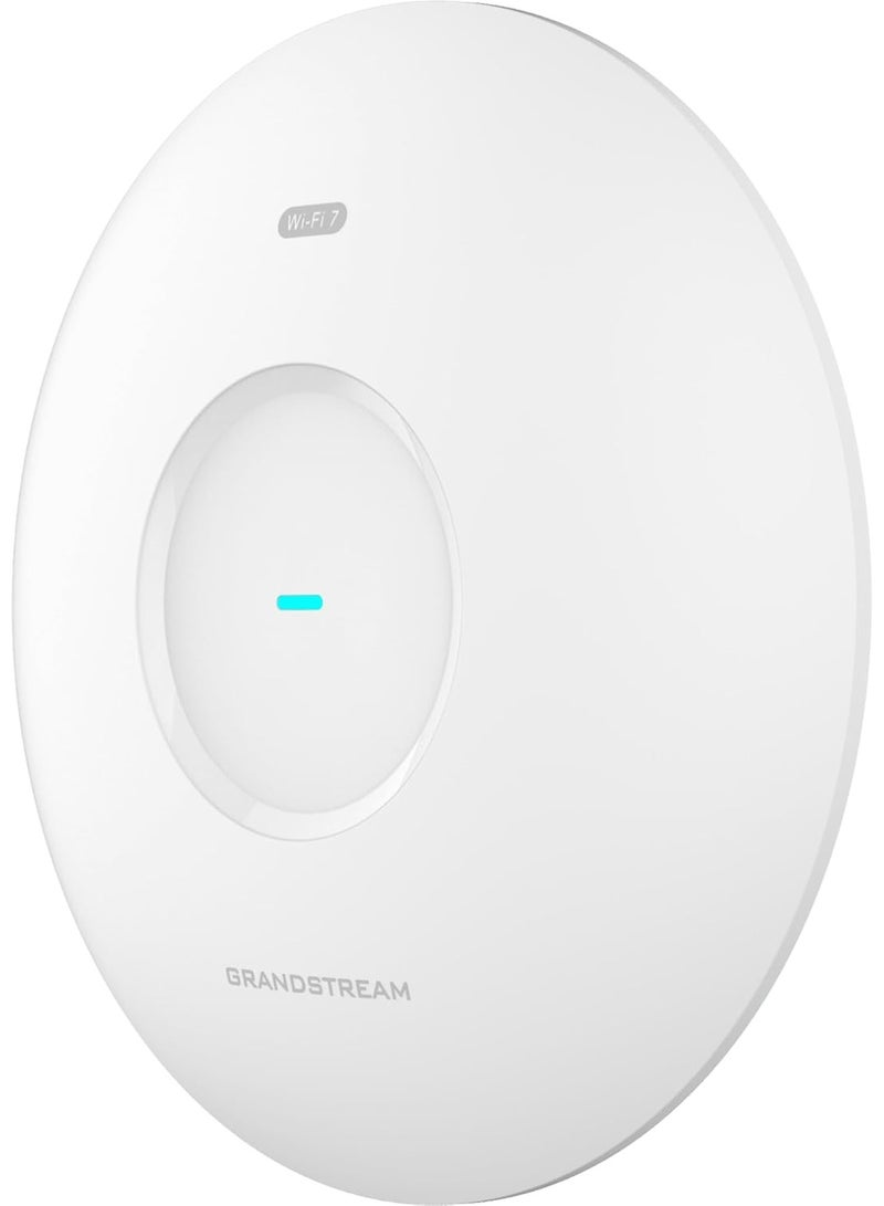 جراندستريم GWN7670 نقطة وصول واي فاي 7 BE3600 ثنائي النطاق، سرعة تصل إلى 3.6 جيجابت/ث، منفذين إيثرنت 2.5 جيجابت، دعم PoE+، يدعم حتى 256 جهاز