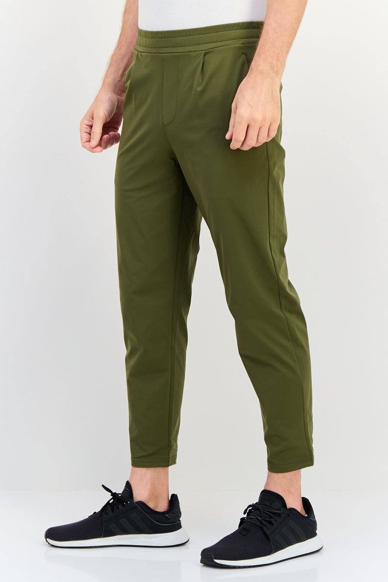 RBX Men Sportswear Fit Outdoor Track Pants, Dark Olive  - Image 2