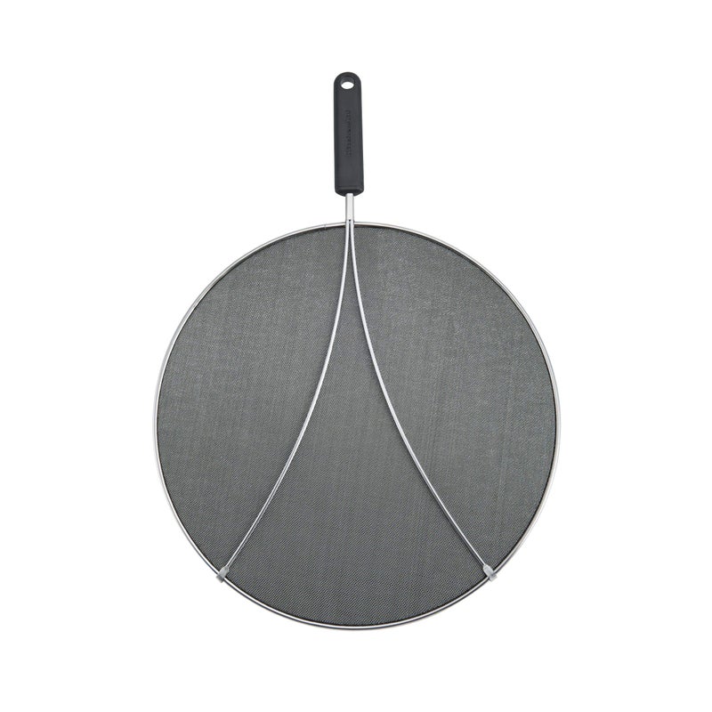 KitchenAid Gourmet Odor Absorbing Splatter Screen, 13-Inch, Black - Image 1