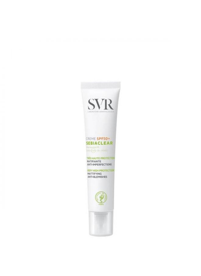 SVR Sebiaclear Anti-Blemish SPF50+ Cream 40ml - pzsku/ZB983551621AD76F6D836Z/45/_/1663662799/798ec57b-cd52-4cce-b1b4-63608548ae78