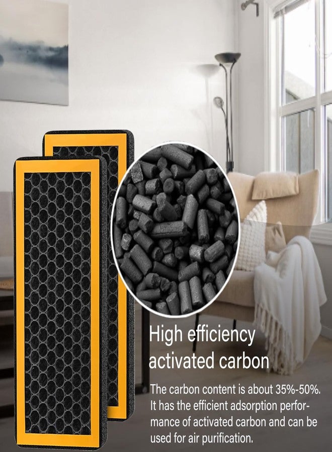 HOMFILBIT 4 Pack Replacement Filters Compatible with HoMedics PetPlus AT-PETODR and TotalClean AT-OFL Air Purifier, Model AT-PET01 AT-PET02 and AR-45 - Image 3