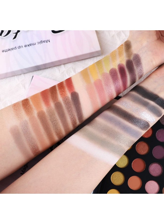 Professional Neutral Eyeshadow Makeup Palette 40 Pigmented Matte Shimmer Warm Eye Shadows Naked Nudes Rose Gold Smoky Brown Pressed Powder Pallet Make Up Kit - pzsku/ZB983E9BE348D8E821B4AZ/45/_/1694502554/6fa84f67-aa8c-4f93-9d5b-2ea47fefa644